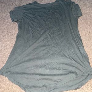 Light green oval shirt sleeve tee